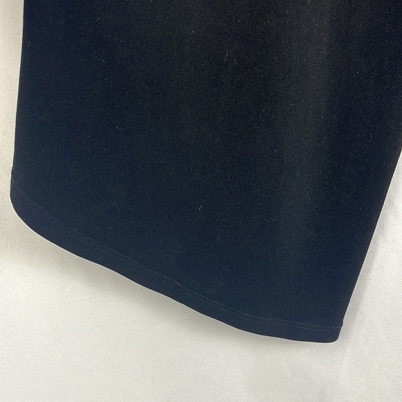 1. State Beachy Split Front Hem Drawstring Pull On Black Pants Womens Size S - Picture 8 of 13